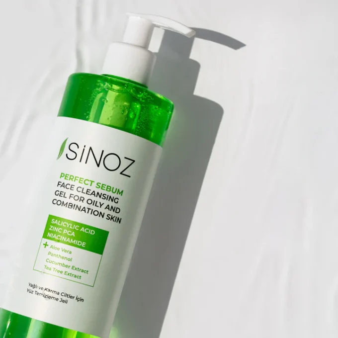 SiNOZ Perfect Sebum arctisztító gél kombinált és zsíros bőrre
